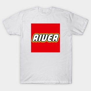 RIVER - Personalized LEGO Name T-Shirt